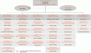 The Financial Market Authoritys organization chart