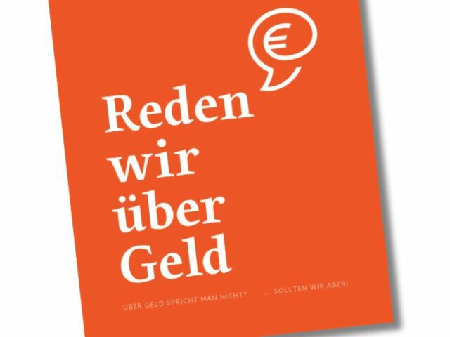 Frontdeckel des "Reden wir über Geld"-Sammelbands 2022
